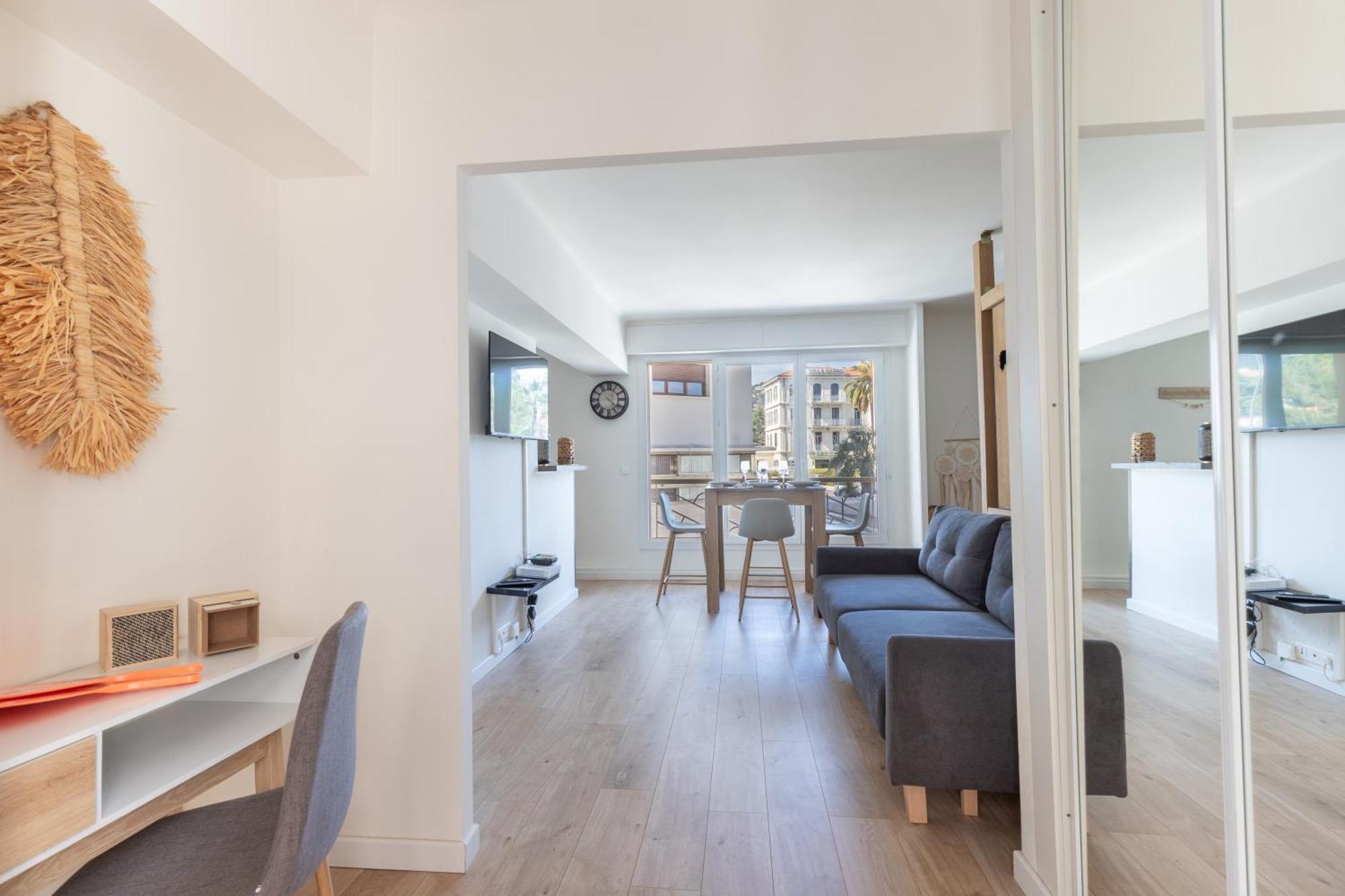 La Chic Riviera - Clim - Wifi - Croisette Apartment คานส์ ภายนอก รูปภาพ