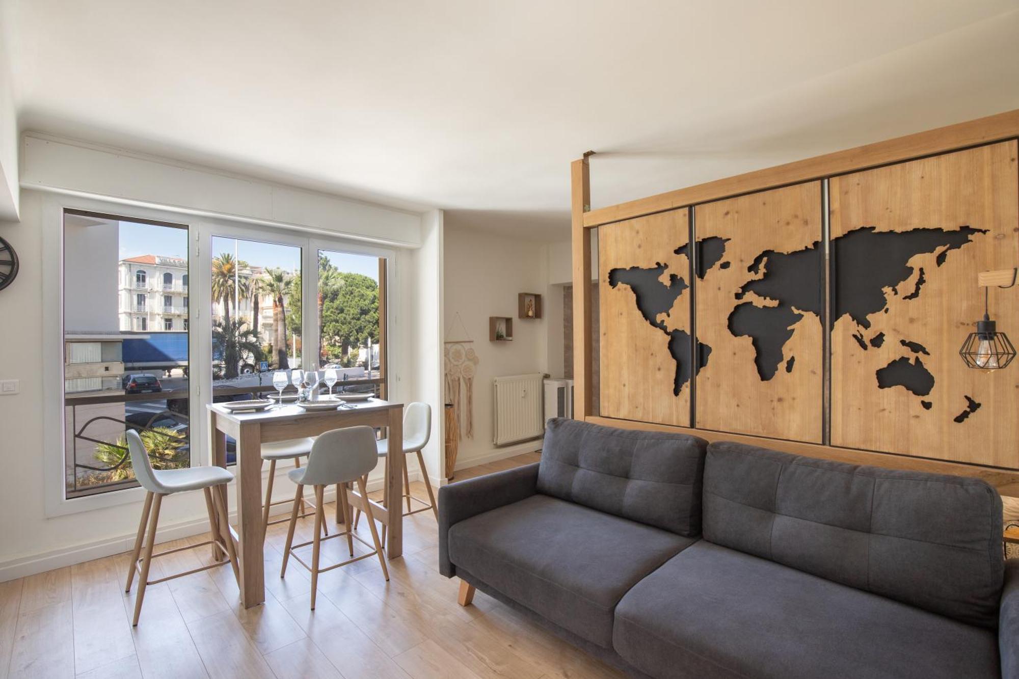 La Chic Riviera - Clim - Wifi - Croisette Apartment คานส์ ภายนอก รูปภาพ